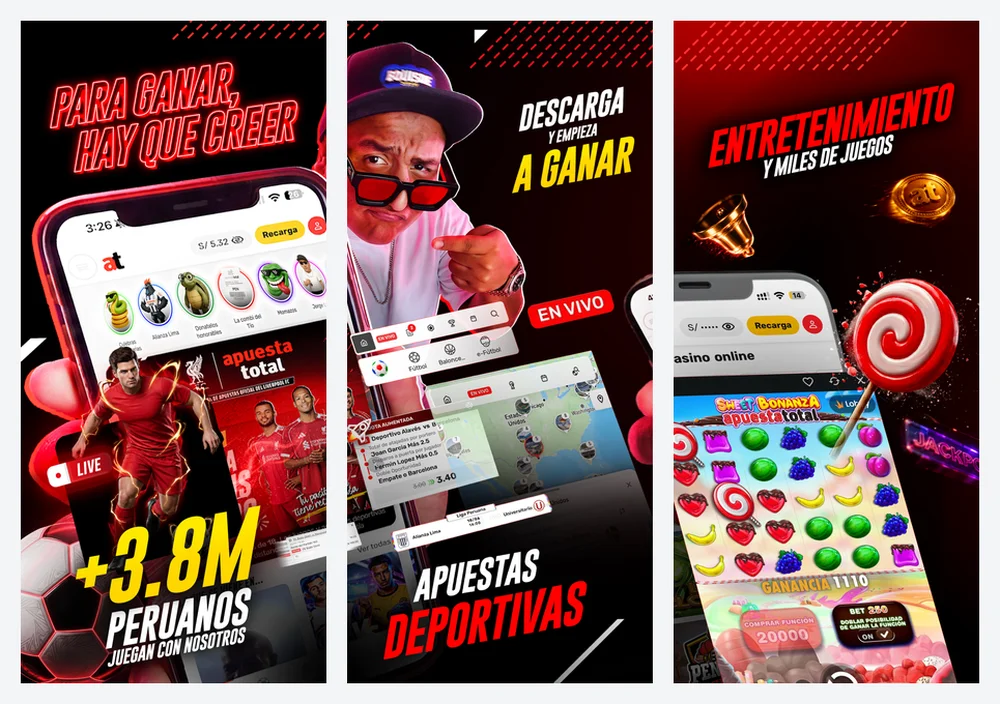 Cómo apostar en Apuesta Total desde el celular: deportes, apuestas en vivo y juegos